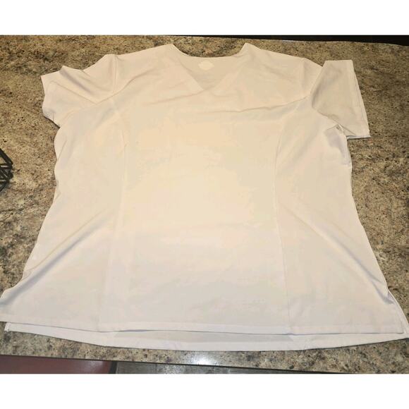 Used Dickies 3X White Scrub‎ Set Medical Scrub Top And Bottom - Picture 4 of 11